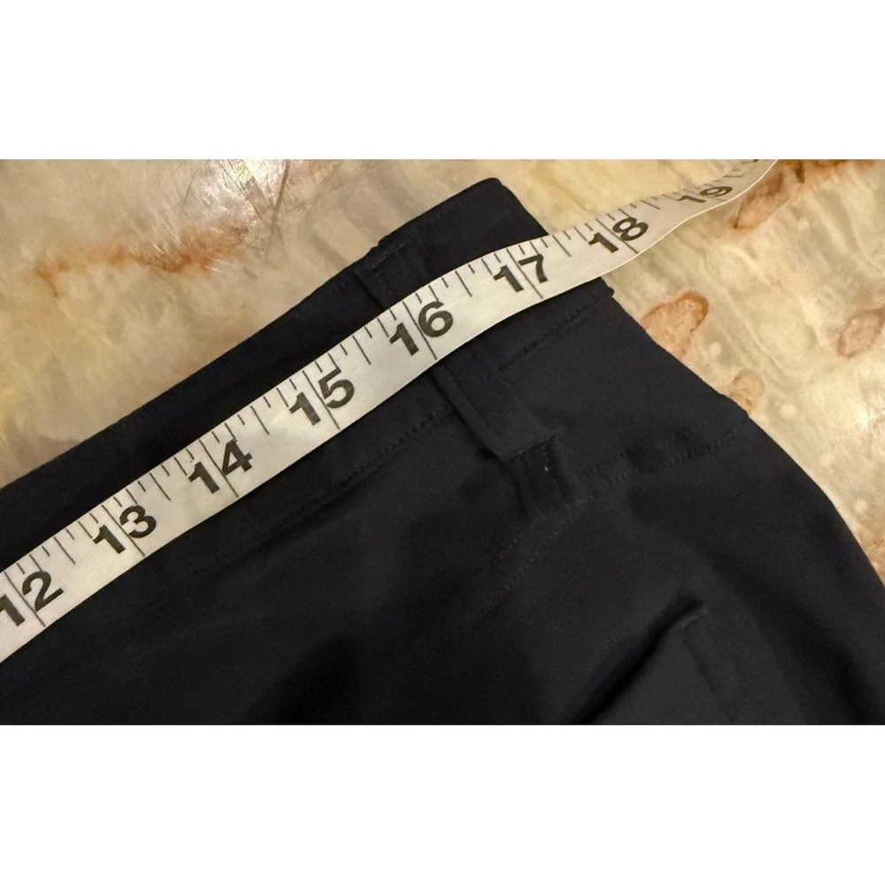 Lululemon Mens ABC Performance Pants Black 5-Pockets Straight Leg 33